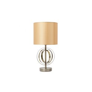 Alfena table lamp metal / textile bronze