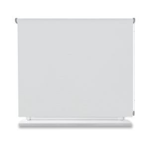 Estor enrollable opaco gris 110x150cm.