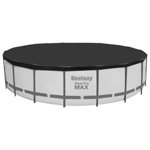 Bestway flowclear cubierta para piscina fast set 555 cm