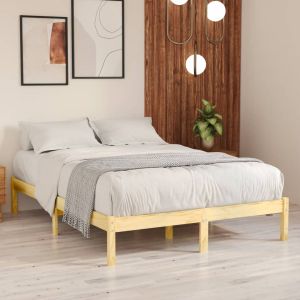 Cama 120x200 cm madera maciza de pino