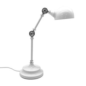 Adal desk lamp 1xe14 metal white