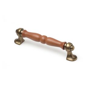 Tirador para mueble rei 286 | cc 96 mm | nogal | 10 uds. | haya