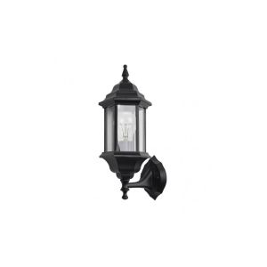 Lámpara de superficie fab - negro - aluminio/vidrio - 44 ip