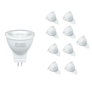 Bombilla LED gu4 / mr11 4w 12v (pack de 10) - blanco cálido 2300k