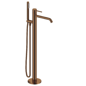Grifo monomando loop para bañera cromado