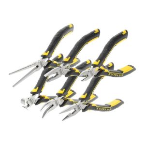 Juego de 6 mini alicates - stanley fatmax fmht0-80541 - mango ergonómico bi