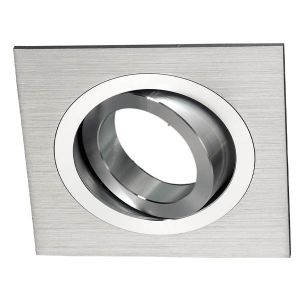 Foco empotrable basculante classic cuadrado aluminio wonderlamp 1xgu10