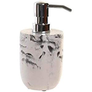 Dispenser de jabón - dkd home decor - estándar - blanco y negro - cemento -