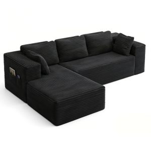 Sofá esquinero convertible - bealife - 4 plazas - sin instalación - sofá en