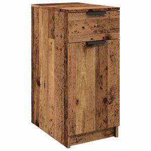 Armario de oficina vintage con cajón de almacenamiento 33