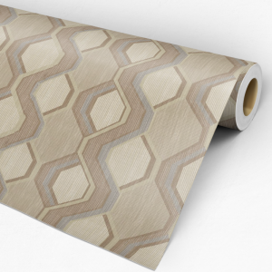 Papel pintado geométrico 60cm por 250cm