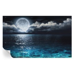 Murales autoadhesivos mar nocturno 416x254 tulup