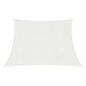 Vela de sombra/parasol 160 g/m² blanco 3/4 x 3