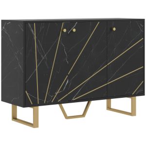 Aparador de salón 107x35x75 cm Homcom, hogar - muebles de comedor