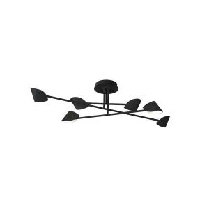 Mantra plafón LED capuccina negro pequeño, mediano o