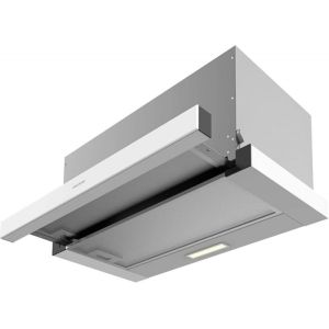 Cecotec campana extractora telescópica 60 cm bolero flux tlm 603500 white