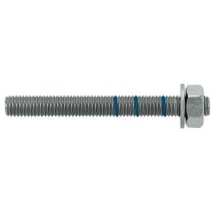 Varilla roscada para anclaje quimico fischer fis a largo 130mm métrica m-10