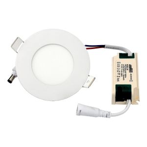 Downlight LED 3w blanco cálido 3000k redondo empotrar blanco
