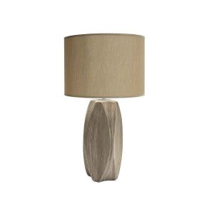Lampara sobremesa cox marron  30cm
