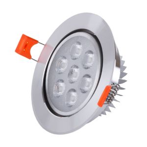 Foco downlight LED 7w  700lm 4200ºk circular 40.000h  [ho-LEDdown-7w-w]