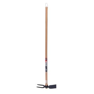 Azadilla doble resistente - mango haya 110 cm - acero forjado - 26 cm