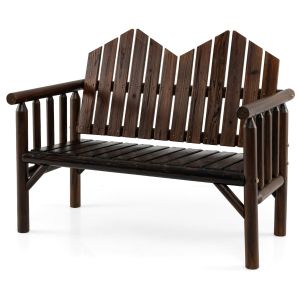Banco de jardín de 2 plazas 120 x 68