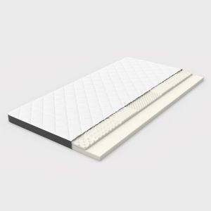 Colchón 180x200cm espuma h3 7 zonas oeko-tex blanco