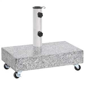 Base estable para sombrilla con ruedas para uso exterior