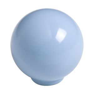 Tirador bola abs 34mm azul bebe brillante lote de 50