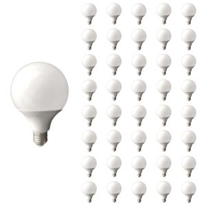Bombilla LED E27 12w 220v g95 300° globo (pack de 40) - blanco fr