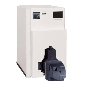 Caldera de fuel de acero chimenea biofioul premys ca plus de dietrich 21 kw