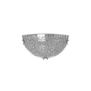 Aplique tenor 1xE27 cromo mosaico 16x30x8,5 cm