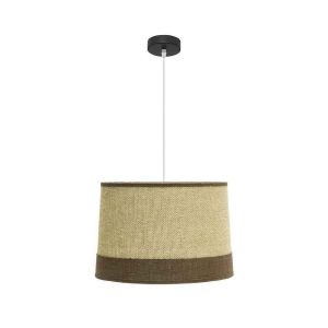 CoLGante tietar 1xE27 saco/marron regx40x40 cm