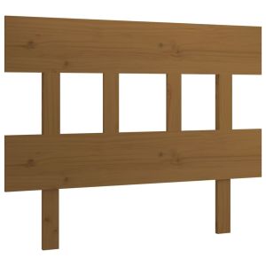 vidaXL cabecero de cama madera maciza de pino marrón miel 93,5x3x81 cm