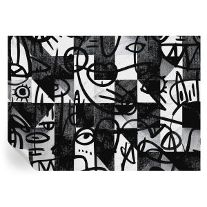 Papel pintado autoadhesivo dibujando el caos 208x146 tulup