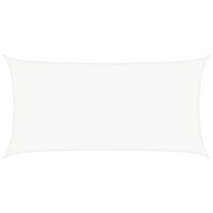 vidaXL toldo de vela hdpe blanco 160 g/m² 2,5x4,5 m