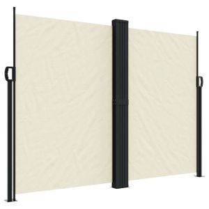 vidaXL toldo lateral retráctil crema 180x1000 cm
