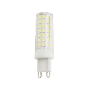 Pack 6 bombillas LED g9 6w 3000k luz cálida