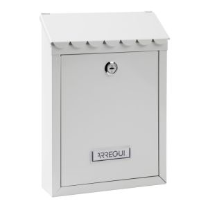 Arregui civic e5721-c buzón exterior de acero, buzón de pared pequeño