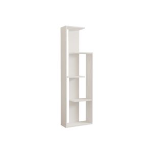 Estantería de madera <<wand>> - 50 x 19 x 160 cm - blanca