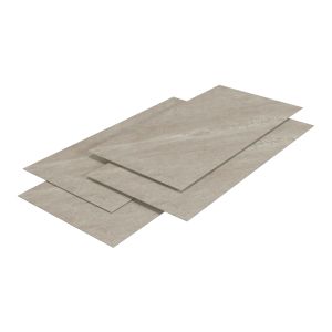Revestimiento pared bladel 8 paneles PVC 120x60cm - cream stone [neu.haus]