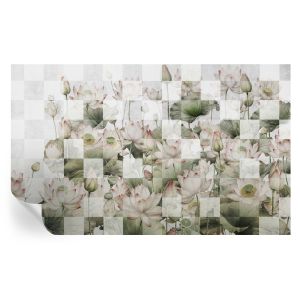 Murales autoadhesivos patrones de loto 416x254 tulup