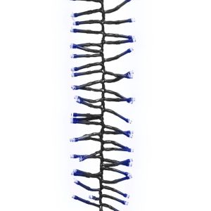 vidaXL tira de luces de racimo con 1000 LED PVC azul