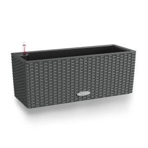 Maceta balconera cottage 50 - juego completo, granito - 50 cm