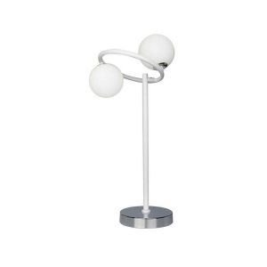 La habana table lamp 2xg9 white
