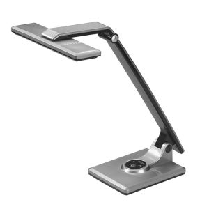 Flexo vinchi plata/negro 9w 630lm táctil articulable 41,9x23x27,6cm