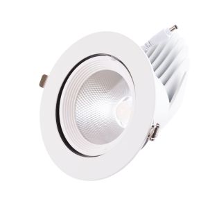 Foco downlight LED 35w 5250lm 4000ºk circular orientable 40.000h [ho-cob-c