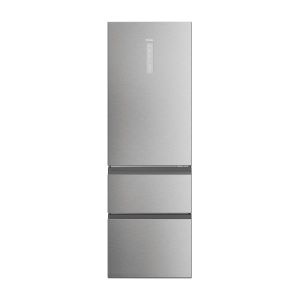 Frigorífico combi haier htw5618cnmg 360l clase c inox no frost