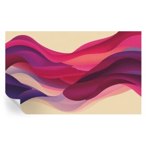 Papel pintado autoadhesivo ondas líquidas 416x254 tulup