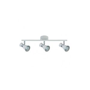 Foco empotrado - maximo - 3 focos - metal - blanco/cromo - diseño moderno